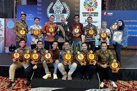 Pertamina Sumbagut Raih Predikat Platinum Nusantara CSR Awards 2023