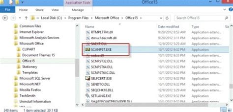 Un Guide Pour R Parer Outlook Scanpst Exe Manquant