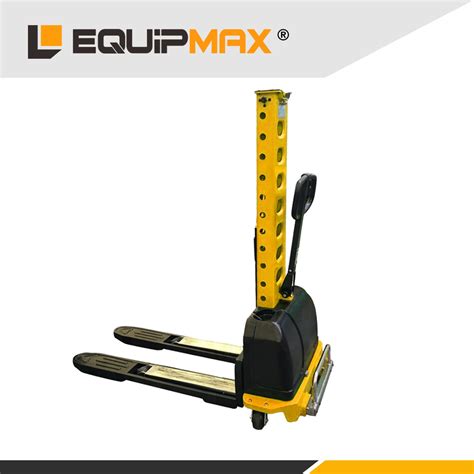 Semi Electric Power Controlled 0 5ton Self Lifting Stacker China Self