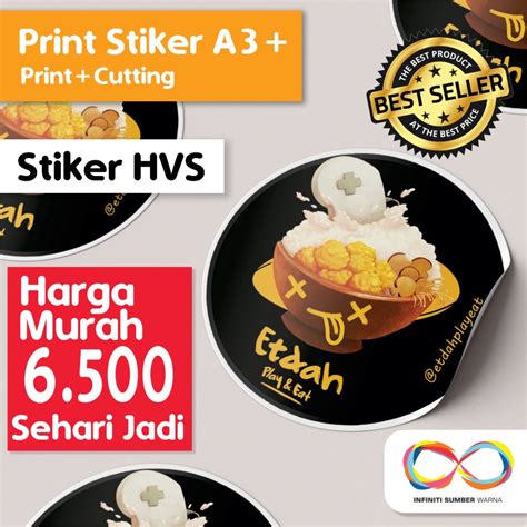 Jual Cetak Stiker Sticker Hvs A Print Cutting Shopee Indonesia