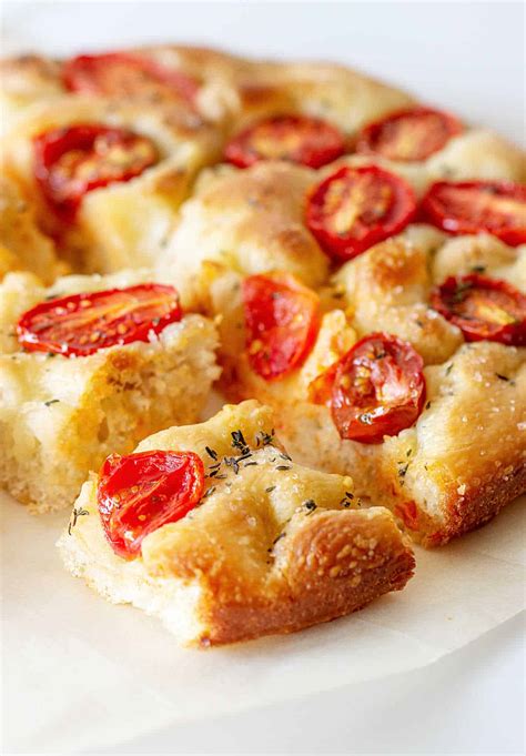 Tomato Focaccia Recipe Vintage Kitchen Notes