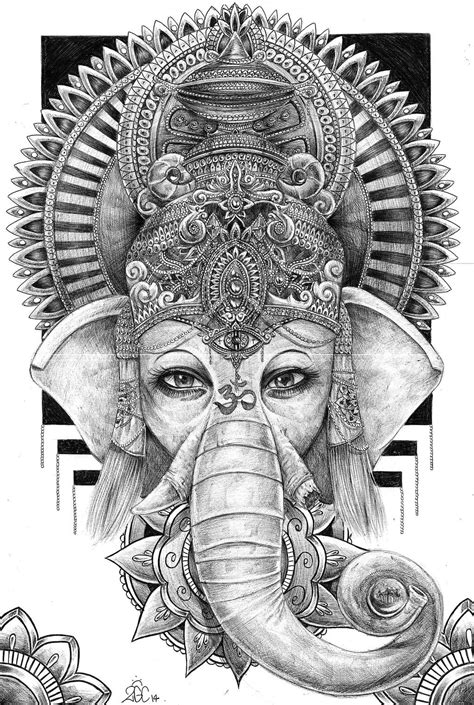 Ganesha By 2gc On Deviantart Ganesh Tattoo Ganesh Art Ganesha Painting Hindu Tattoos Shri