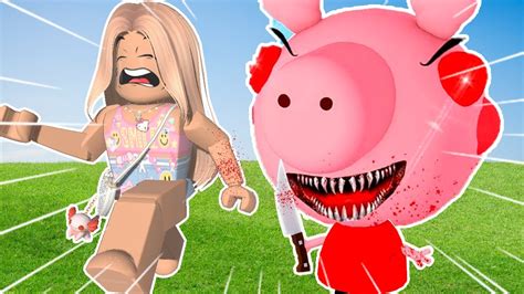 FUJA DAS CABEÇAS DA PEPA no ROBLOX Escape Running Head YouTube