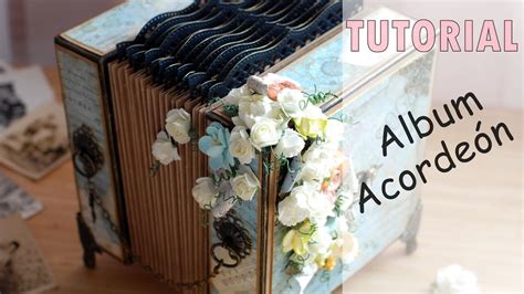 Tutorial Album Acorde N Scrapbooking Facil Youtube