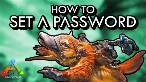 How To Set A Server Password On Your Ark Server Scalacube Youtube