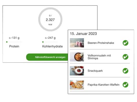 Ernährungspläne Erstellen In Der Ernährungsberater Software