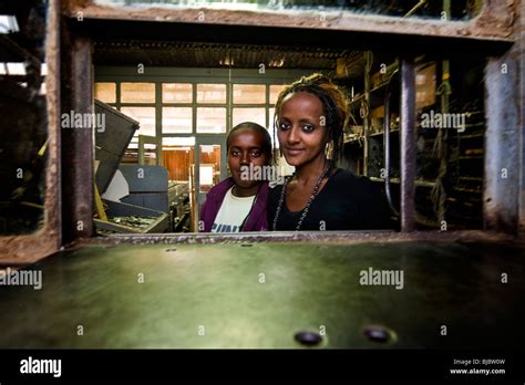 Mechanical Workshop Eritrean Railways From Asmara To Massawa Eritrea