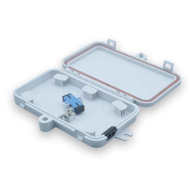 Fiber Optic Termination Box And Enclosure With To Port Topfiberbox