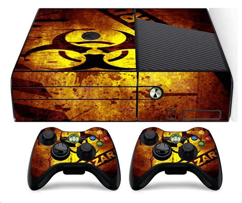 Biohazard Xbox 360 E Skin Horizonal Video Games