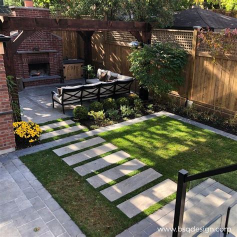 Beautiful Facelift For A Basement Walkout Bsq Landscape Architects