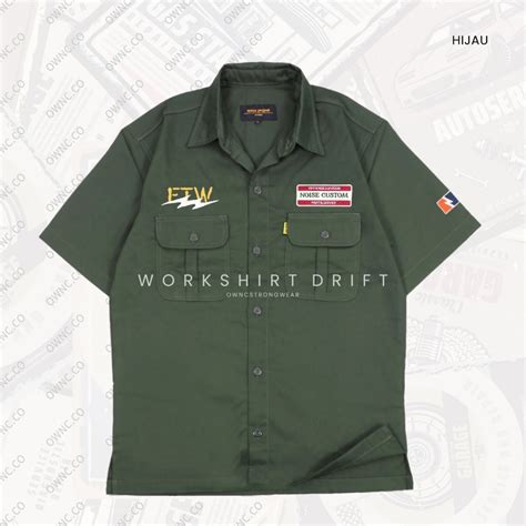 Jual NOISE Kemeja Workshirt Original Noise Pria Wanita Terbaru