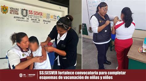 BOLETÍN SS SESVER fortalece convocatoria para completar esquemas de