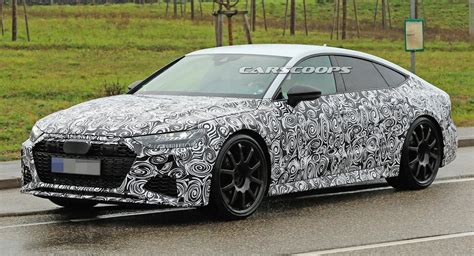 2020 Audi Rs7 Spotted Wearing Production Bodywork Could Debut Next