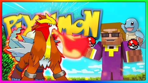 Minecraft LEGENDARY ENTEI I Got Pranked Crew Pixelmon Episode 3