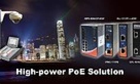 Gigabit PoE series - High-power network products - Embedded Computing ...