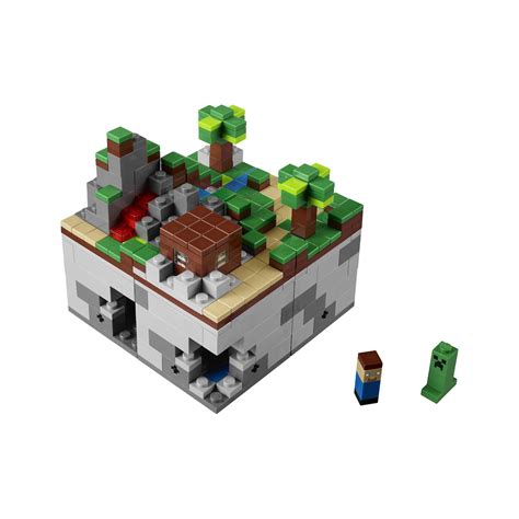 Set Database Lego 21102 Minecraft Micro World