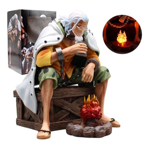 One Piece Silvers Rayleigh Special Bonfire Action Figure Cm High