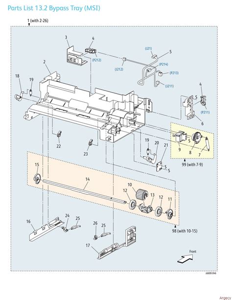 Xerox Phaser Workcentre Parts Argecy