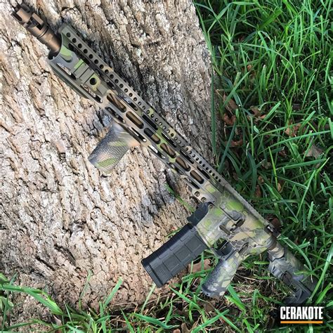 Ar 15 Cerakoted Using Magpul® Od Green And Magpul® Flat Dark Earth