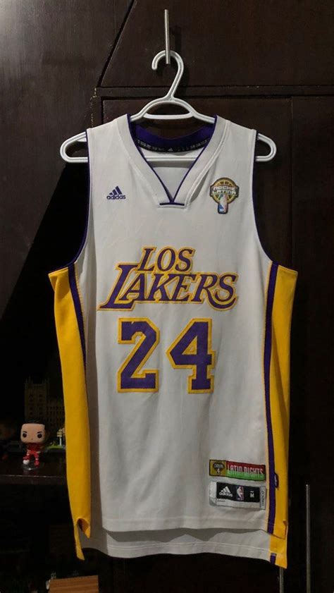 Adidas Los Angeles Lakers No 24 Kobe Bryant Latin Nights Edition NBA