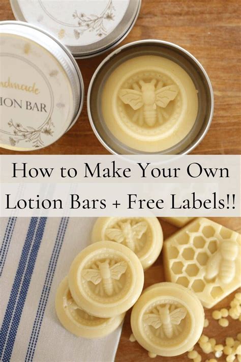 Handmade Lotion Bars Artofit