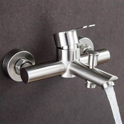 SUS 304 STAINLESS HOT AND COLD BATHTUB FAUCET Lazada PH