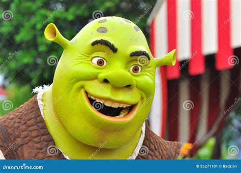 Shrek Cartoon Character Editorial Photo - Image: 26271101