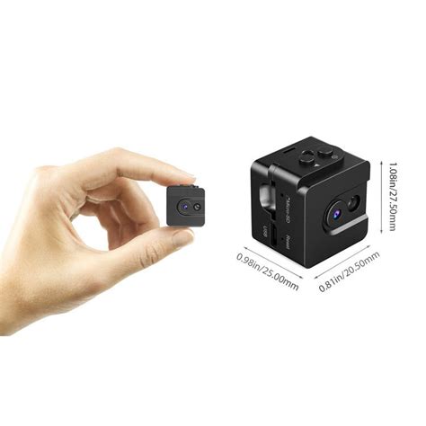 Mini Spy Cam Hidden Camera P Portable Small Nanny Cam Omg