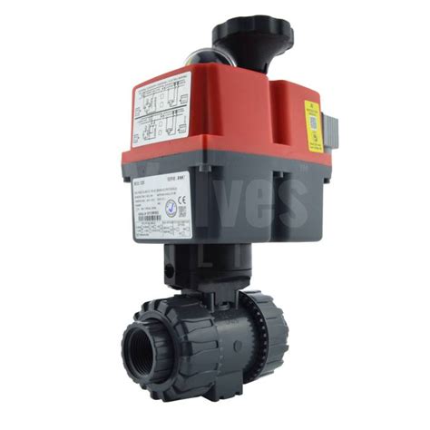 Electric Actuated Durapipe Vkd Pvc Ball Valve With Jj Actuator