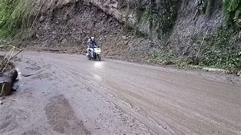 Kondisi Jalan Banyak Lumpur Pagi Ini Masih Dari Kedungrejo Pujon YouTube