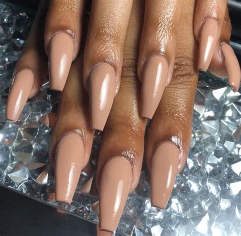 Follow SlayinQueens For More Poppin Pins Acrylic Nails Stiletto Beige Nails Nude Nails