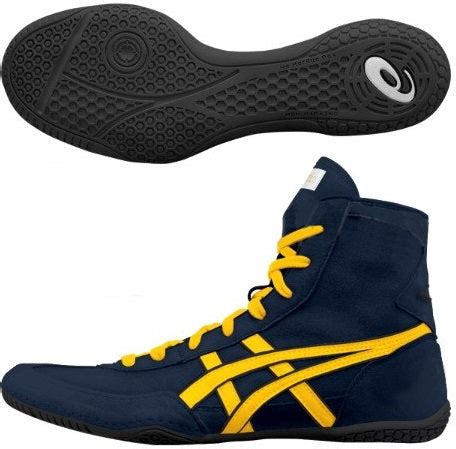 Asics EX-EO Shoes - Navy · Yellow – WJapan Boxing