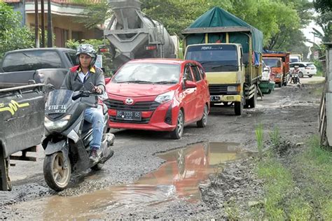 Waduh Sepekan Diperbaiki Jalur Alternatif Pati Rembang Kembali Rusak