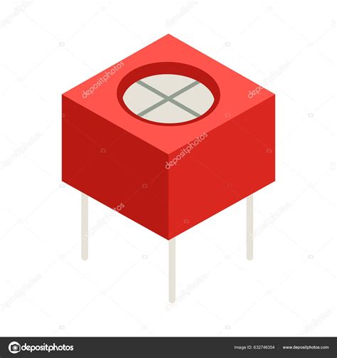 Semicondoctor Production Isometric Composition Technology Science