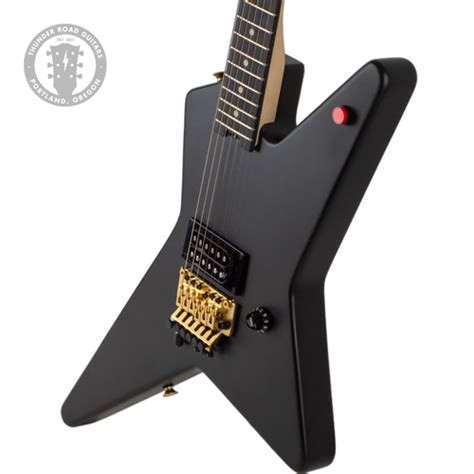 2023 Evh Limited Edition Star 3 Stealth Black Guitars Electric Solid