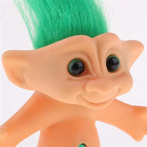 Delicate Nude Lucky Troll Doll Mini Action Figures Toy Collections Green Fruugo Uk