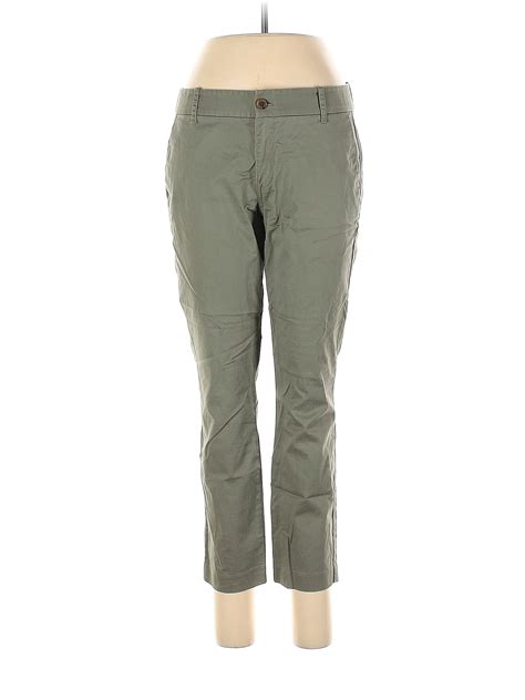 J Crew Factory Store Green Khakis Size 10 Petite 67 Off ThredUP