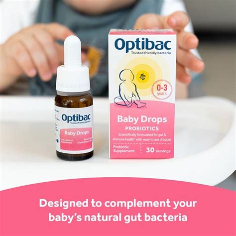 Optibac Probiotics Baby Drops 30 Servings