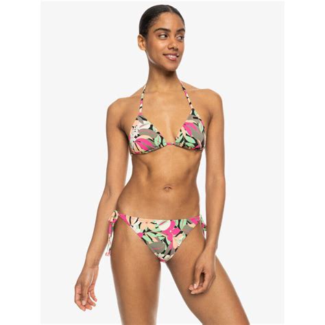 Roxy Printed Beach Classics Triangle Set Bikini Voor Dames Hardloop