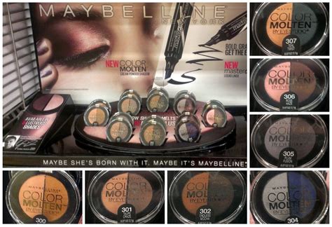 New Maybelline Molten Cream Powder Shadow Individual Shadesrange