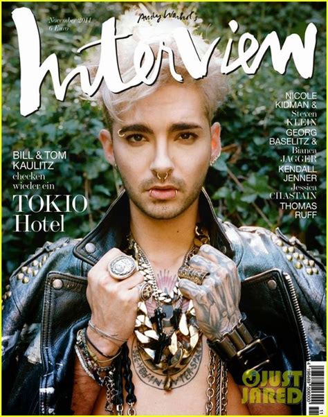 Tokio Hotels Bill Kaulitz Rocks Leather For Interview Germany Photo 3224036 Bill Kaulitz