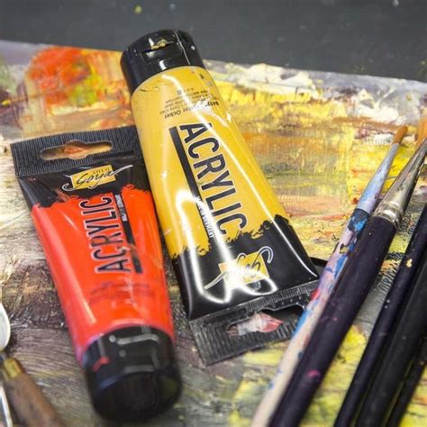 Peinture Acrylique Solo Goya Acrylic Ml Kit De Kreul