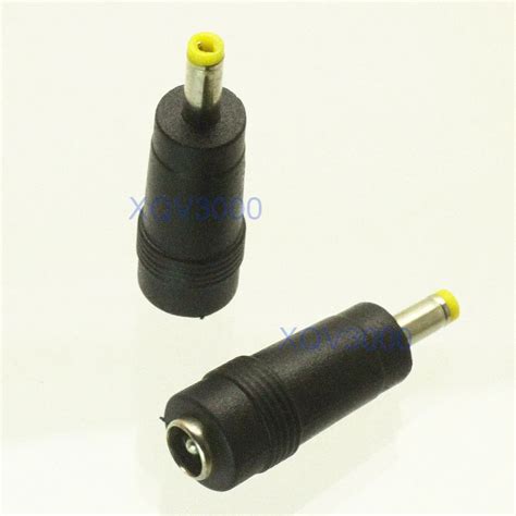 6pcs Adapter Converter Dc Power 40 X 17mm Male Plug To 55 X 21mm