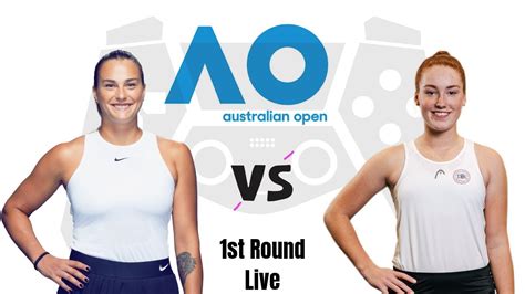 Ella Seidel Vs Aryna Sabalenka Australian Open St Round Match