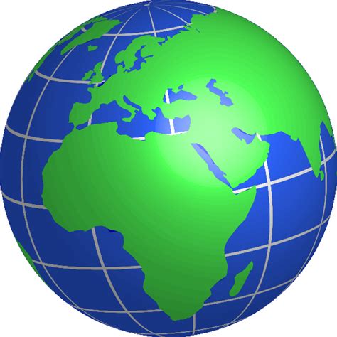 Europe Africa And Middle East Globe Openclipart