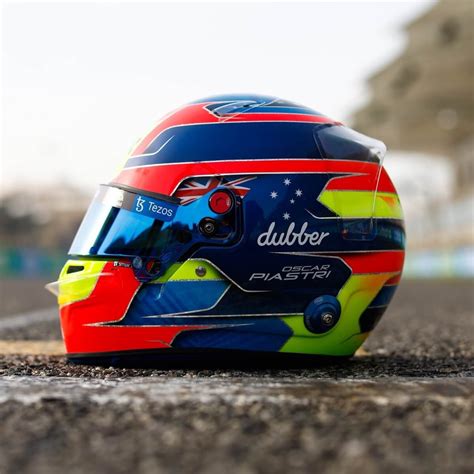 F1 Helmets On Twitter Helmet Design Of Oscar Piastri McLaren Racing