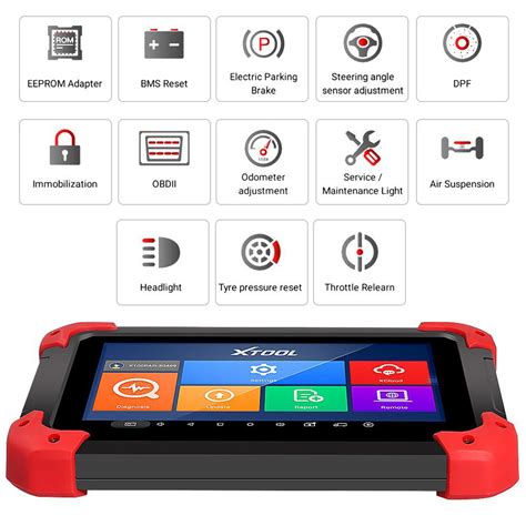 XTOOL X100 PAD Car Key Programmer With Built In VCI 2 Years Free Update