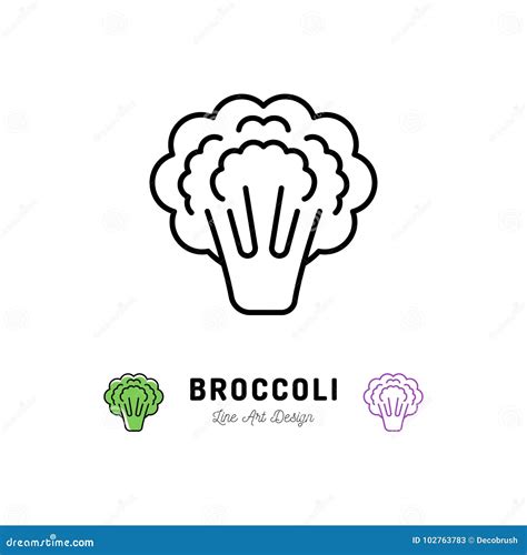 Broccoli Icon Royalty Free Stock Photo 90404847