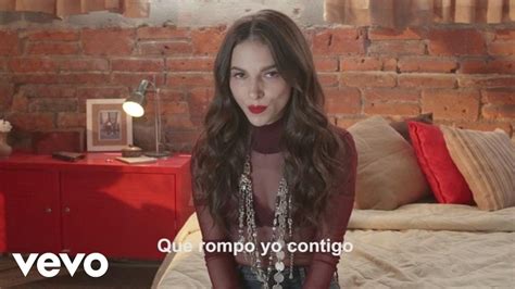 Paty Cant Rompo Contigo Lyric Video Youtube