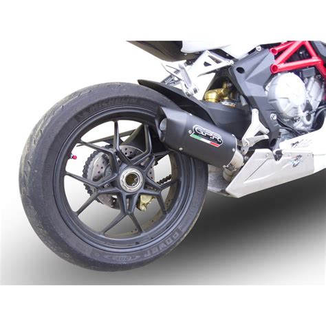 GPR E4 MV 13 FNE4 Furore Evo4 Nero Slip On Exhaust For MV Agusta F3 675